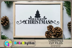 Merry Christmas SVG / Christmas Cards / Christmas decoration Product Image 4