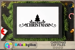 Merry Christmas SVG / Christmas Cards / Christmas decoration Product Image 2