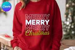 Merry christmas4 Canva Frame Shirt Design Product Image 1