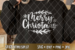 Merry Christmas SVG cut file Product Image 4