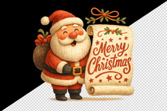 Merry Christmas tumbler, mug wrap, clipart sublimation png Product Image 2