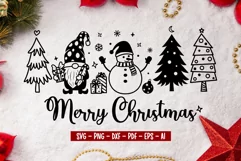 Christmas Svg, Merry Christmas Svg, Christmas Svg Design Product Image 1