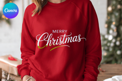 Merry christmas5 Canva Frame Shirt Design Product Image 1