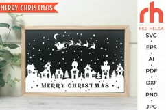 merry christmas svg, winter village svg, xmas houses svg, christmas sign svg, christmas town svg, xmas landscape svg, santa sleigh svg, snowy street svg, winter scene svg, christmas fasades svg, christmas quote svg, christmas door svg