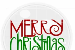 Merry Christmas SVG Christmas Holiday Svg saying Product Image 2
