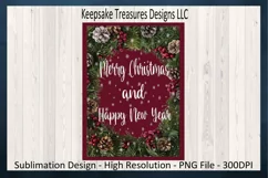 Merry Christmas And Happy New Year, PNG Sublimation Design Product Image 5