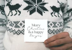 Merry Christmas and a Happy New Year SVG Product Image 3