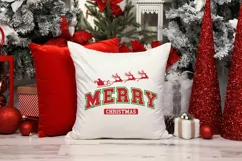Merry Christmas Arched SVG | Arched Family Christmas SVG Product Image 5