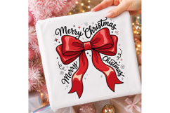 Merry Christmas Bow PNG Product Image 3