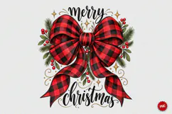 Merry and Bright Christmas PNG Product Image 1