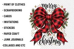 Merry and Bright Christmas PNG Product Image 3