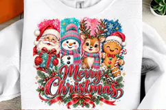 Merry Christmas Characters PNG Product Image 2