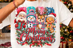 Merry Christmas Characters PNG Product Image 3