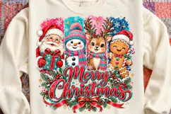 Merry Christmas Characters PNG Product Image 4