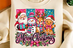 Merry Christmas Characters PNG Product Image 2