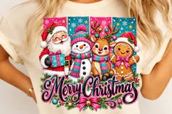Merry Christmas Characters PNG Product Image 4