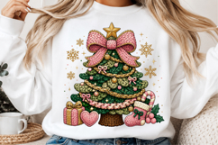 Merry Christmas, Christmas Embroidery PNG Product Image 2