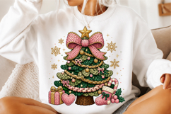 Merry Christmas, Christmas Embroidery PNG Product Image 3