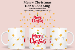 merry christmas coffee mug sublimation wrap glass mug wrap svg presized for 11oz and 15oz glass mug are sublimation files