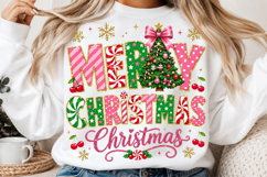 Merry Christmas Colorful Png Product Image 2