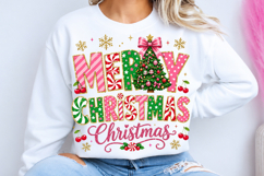Merry Christmas Colorful Png Product Image 3