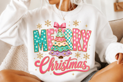 Merry Christmas Coquette Png Product Image 2