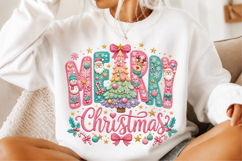 Merry Christmas Coquette Png Product Image 2