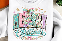 Merry Christmas Coquette Png Product Image 1