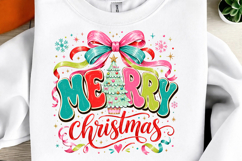 Merry Christmas Coquette Png Product Image 1