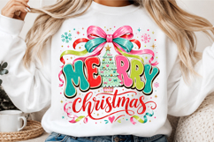 Merry Christmas Coquette Png Product Image 3