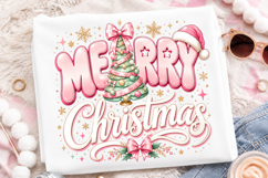 Merry Christmas Coquette Png Product Image 2