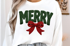 Merry Christmas Crochet PNG Product Image 2
