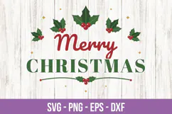 Merry Christmas SVG Product Image 1