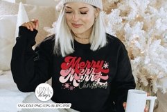 Merry Christmas Retro SVG Product Image 4