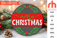 christmas wreath sign svg, holly berry hanger svg, xmas door sign svg, laser cut file, layered xmas sign svg, winter welcome sign svg, hand drawn wreath sign, round hanging sign, boho christmas door sign, rustic christmas door sign, glowforge cut file