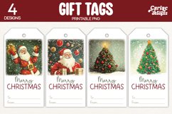 merry christmas gift tags