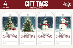 merry christmas gift tags