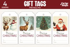 merry christmas gift tags