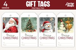merry christmas gift tags