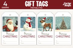merry christmas gift tags