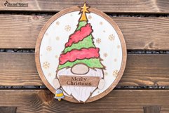 Merry Christmas Gnome Sign | Laser Cutting Design Product Image 2