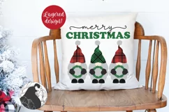 Christmas Gnomes SVG, Merry Christmas SVG, Gnome SVG Product Image 1