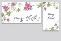 christmas, winter, year, new, illustration, holiday, green, gift, design, decoration, card, tree, art, merry, watercolor, greeting, hand, brush, background, festive, postcard, retro, vintage, blur, congratulation, bright, nature, water, typography, yuleti