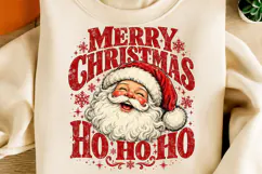 Merry Christmas Ho Ho Ho Santa PNG Product Image 2