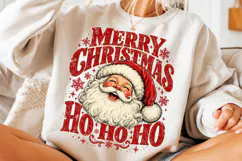 Merry Christmas Ho Ho Ho Santa PNG Product Image 3