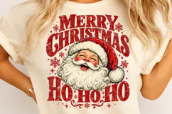 Merry Christmas Ho Ho Ho Santa PNG Product Image 4