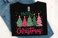 Merry Christmas PNG, Christmas Tree Png, Pink Christmas Png Product Image 6