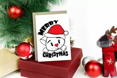 Christmas Kitten SVG | Merry Christmas SVG | Cat Lover SVG Product Image 4