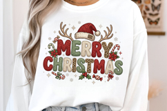 Christmas Latch Hook Yarn Crochet PNG Product Image 2