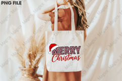 Merry Christmas Leopard Santa Hat PNG Product Image 3